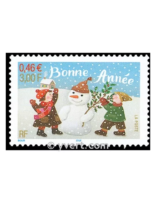 n° 3437 -  Timbre France Poste