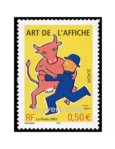 n° 3556 -  Timbre France Poste