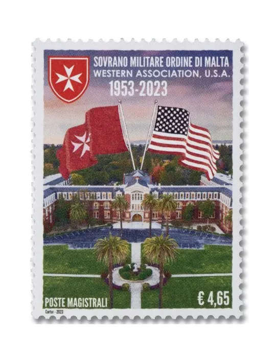n° 1712 - Timbre ORDRE de MALTE Poste