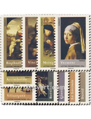 n° 4132/4141 -  Timbre France Poste (BC4132)