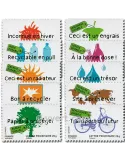 n° 4205/4214 -  Timbre France Poste (BC4205)