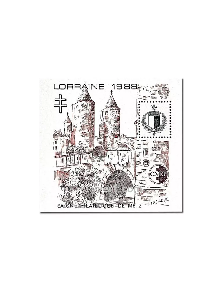 n° 9 -  Timbre France CNEP