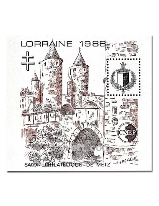 n° 9 -  Timbre France CNEP