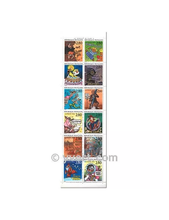 n° BC2848 -  Timbre France Carnets Divers