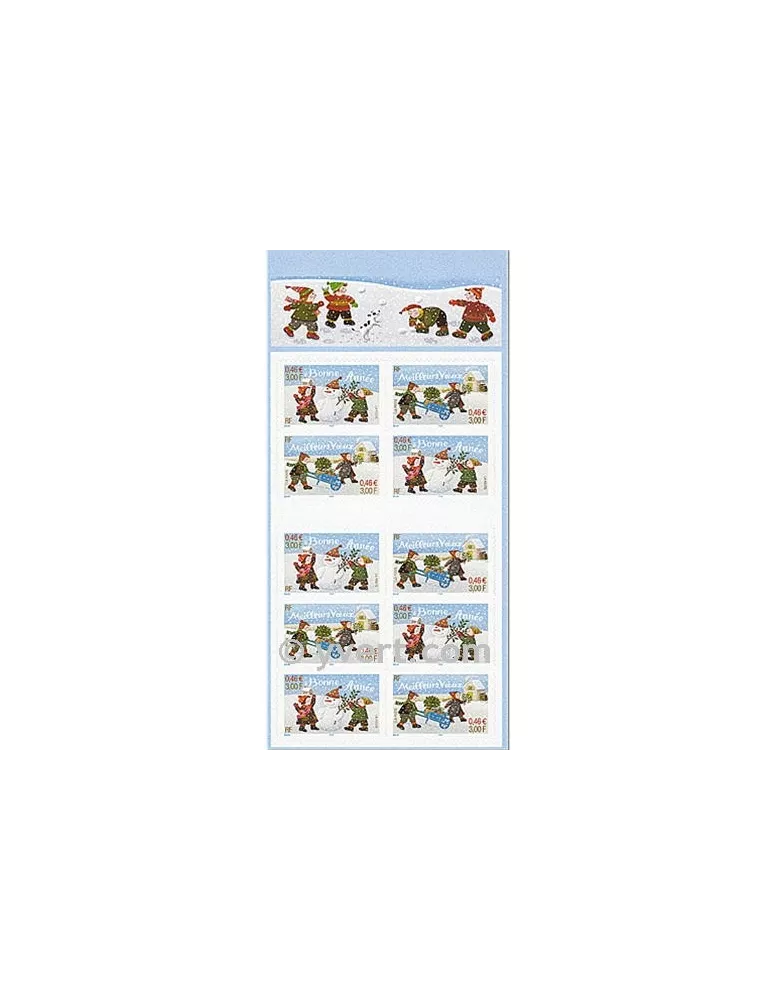 n° BC3440A -  Timbre France Carnets Divers