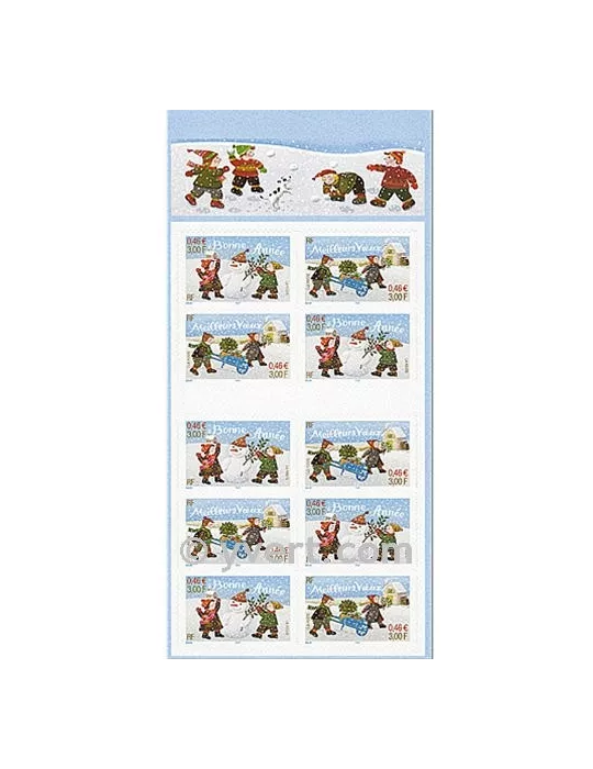 n° BC3440A -  Timbre France Carnets Divers