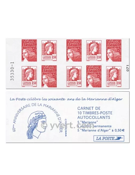 n° 1512 -  Timbre France Carnets Divers