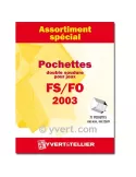 Assortiment de pochettes (double soudure) : 2003
