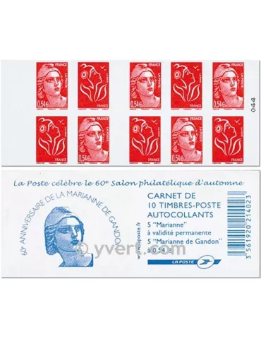 n° 1514 -  Timbre France Carnets Divers