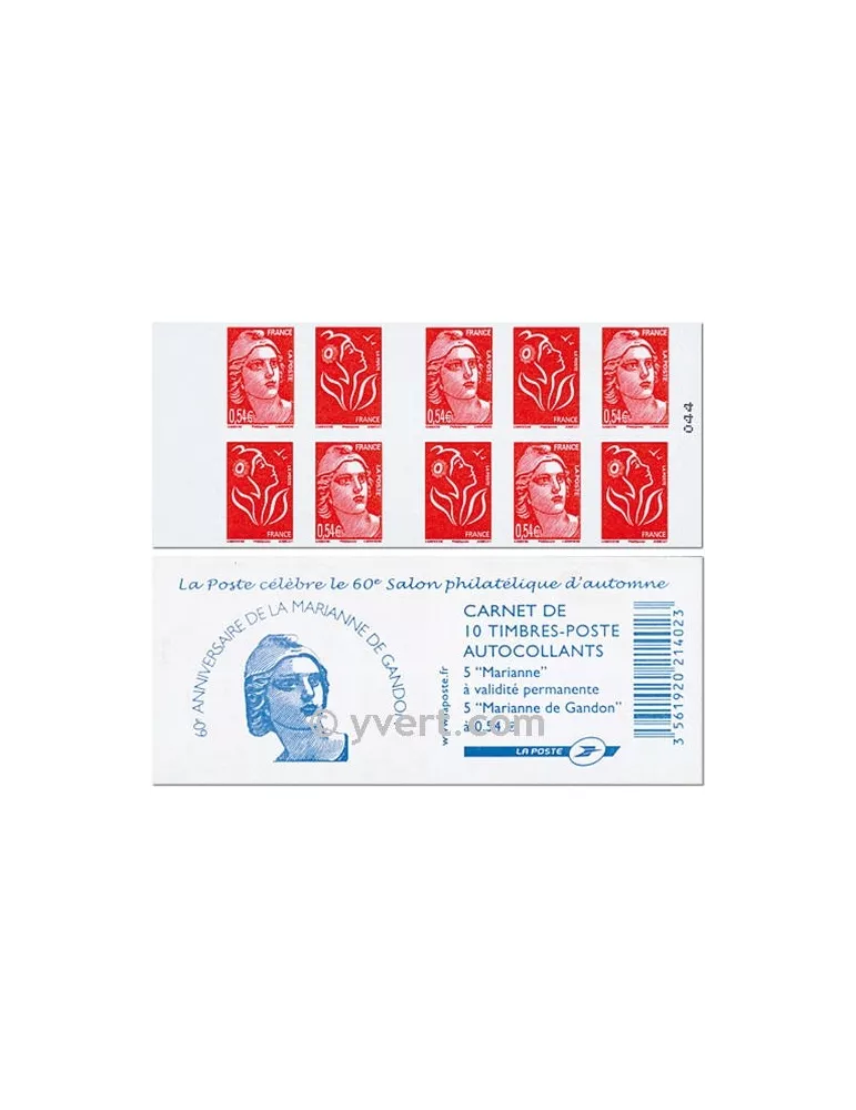 n° 1514 -  Timbre France Carnets Divers