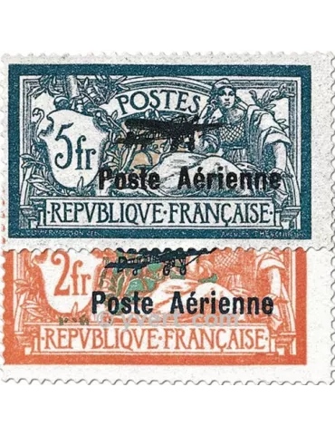 n° 1/2 -  Timbre France Poste aérienne