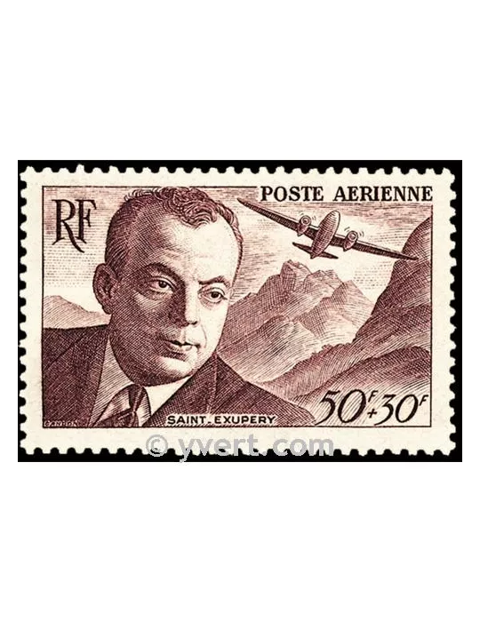 n° 21 -  Timbre France Poste aérienne