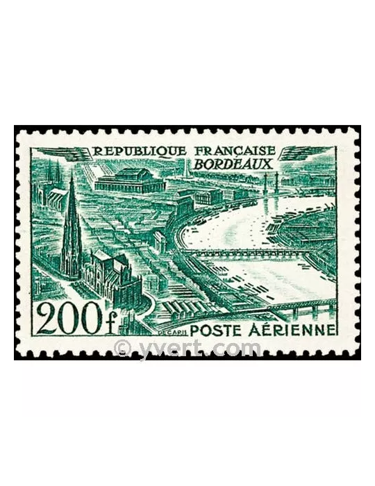 n° 25 -  Timbre France Poste aérienne