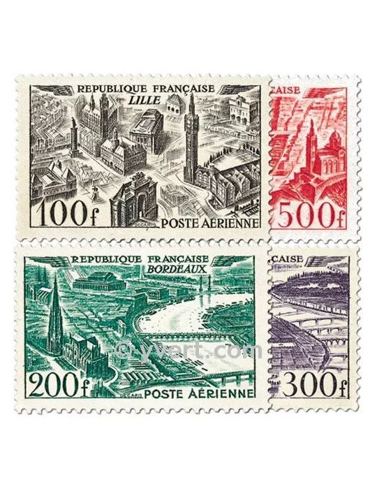 n° 24/27 -  Timbre France Poste aérienne
