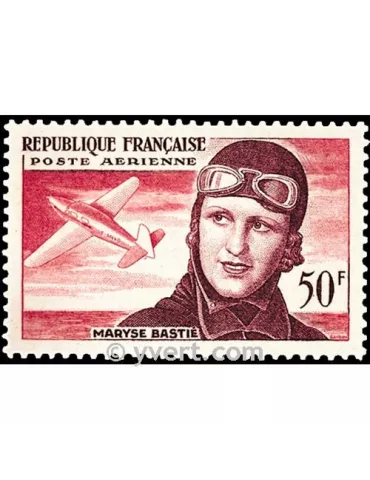 n° 34 -  Timbre France Poste aérienne