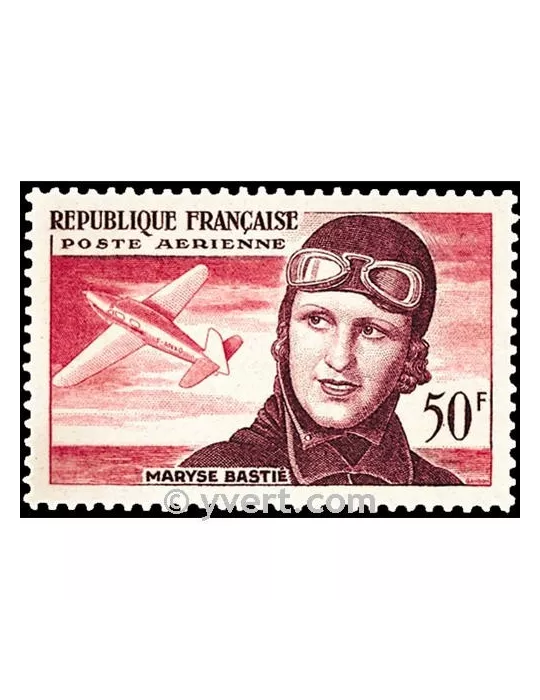 n° 34 -  Timbre France Poste aérienne