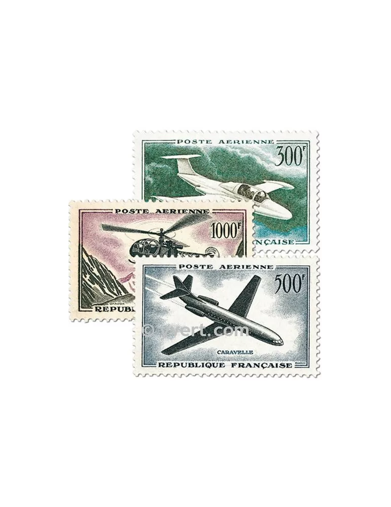 n° 35/37 -  Timbre France Poste aérienne