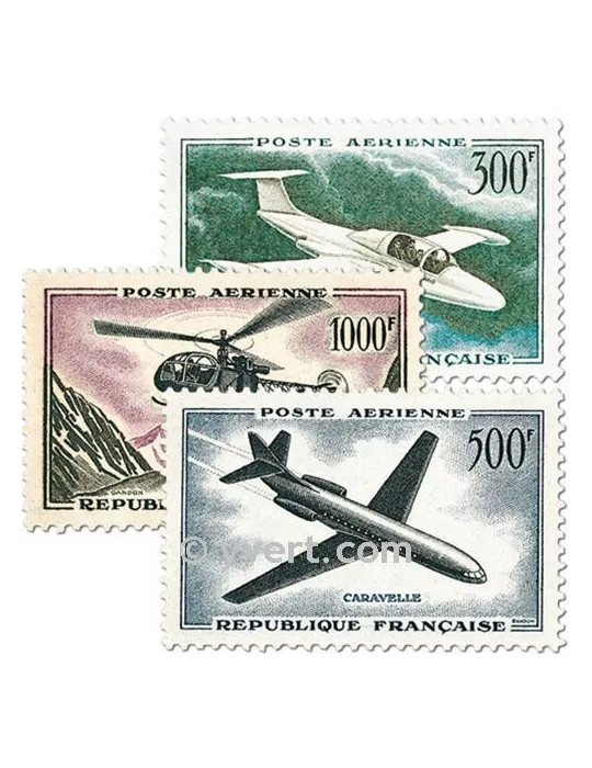 n° 35/37 -  Timbre France Poste aérienne