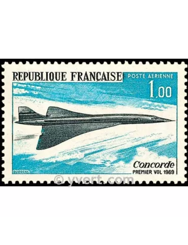 n° 43 -  Timbre France Poste aérienne