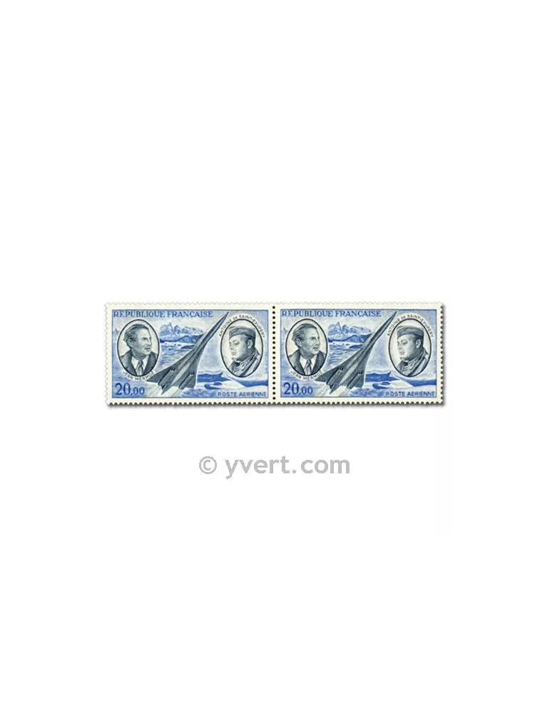 n° 44b -  Timbre France Poste aérienne