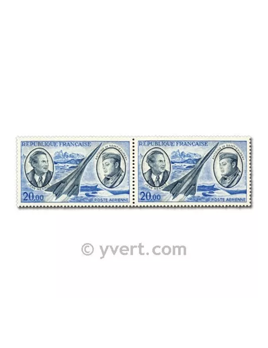 n° 44b -  Timbre France Poste aérienne