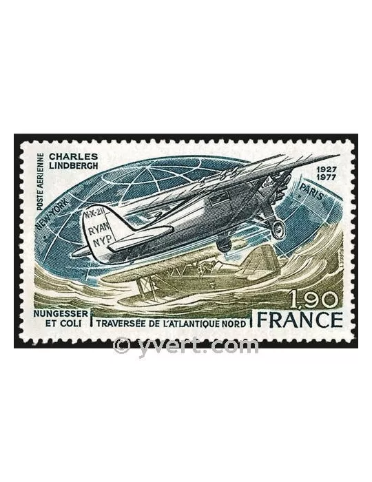 n° 50 -  Timbre France Poste aérienne