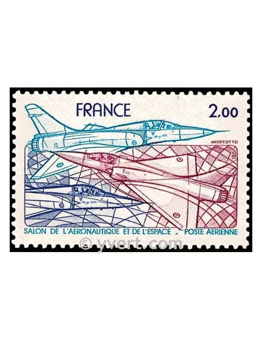 n° 54 -  Timbre France Poste aérienne