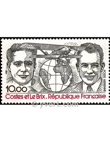 n° 55 -  Timbre France Poste aérienne