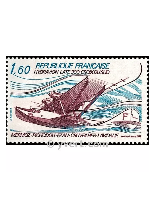 n° 56 -  Timbre France Poste aérienne