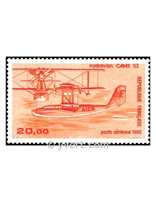 n° 58 -  Timbre France Poste aérienne
