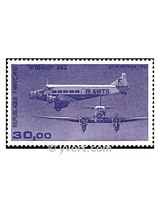 n° 59 -  Timbre France Poste aérienne