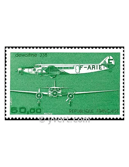 n° 60 -  Timbre France Poste aérienne
