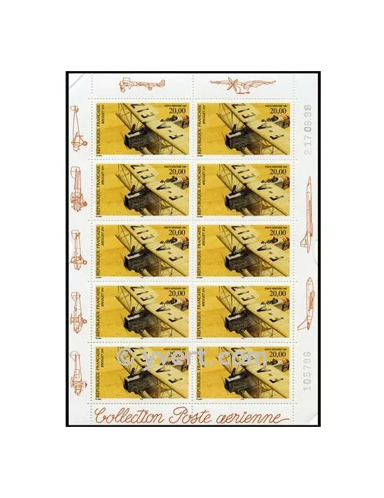 n° F61a -  Timbre France Poste aérienne