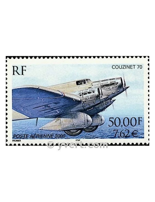 n° 64 -  Timbre France Poste aérienne