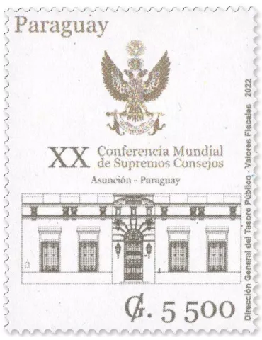 n° 3332 - Timbre PARAGUAY Poste