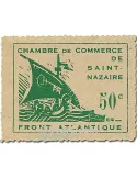 n° 8/9 -  Timbre France De guerre