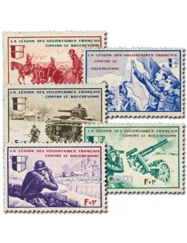 n° 6/10 -  Timbre France LVF