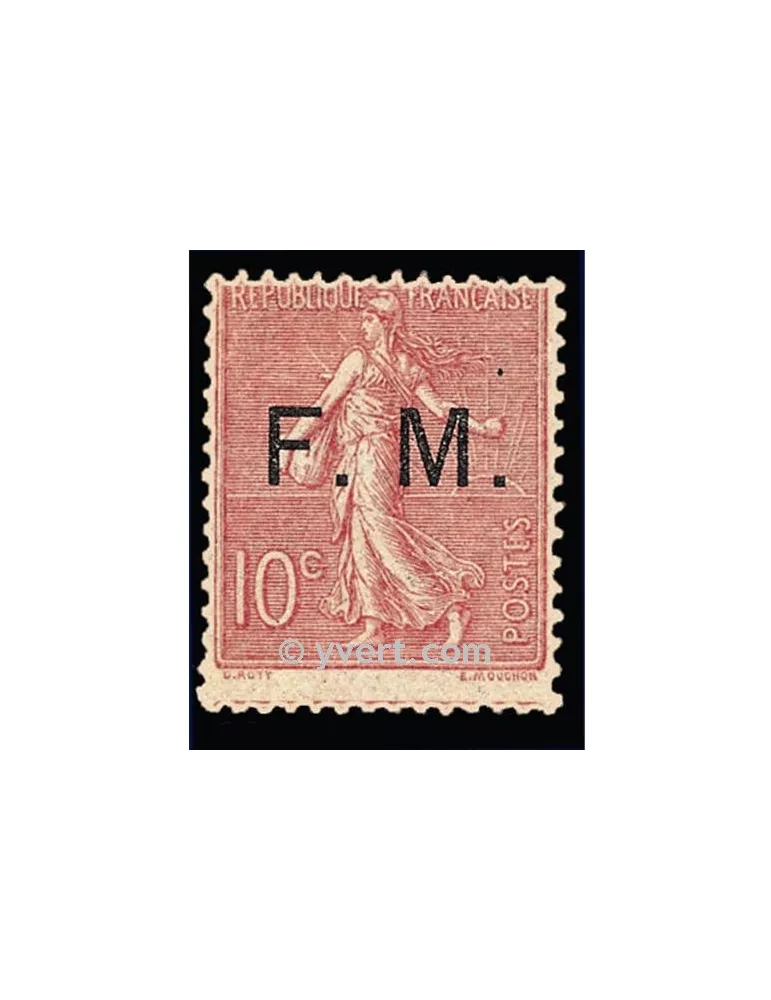 n° 4 -  Timbre France Franchise