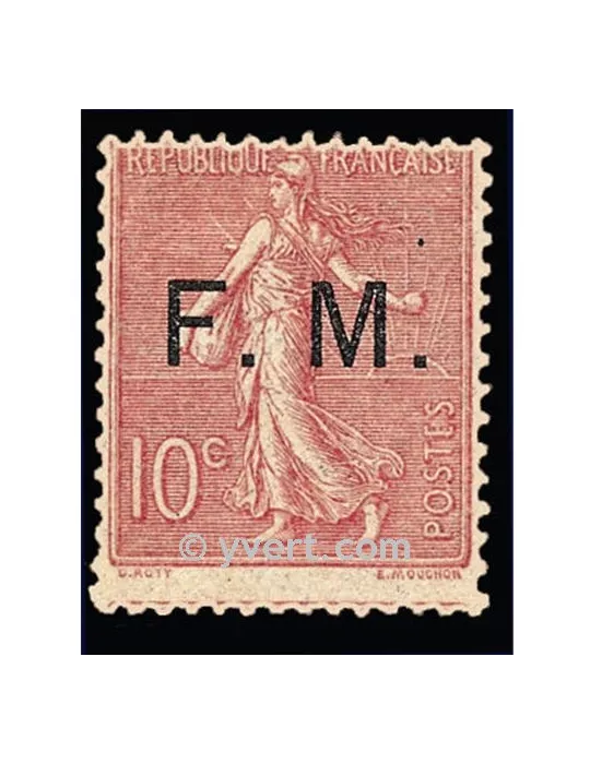 n° 4 -  Timbre France Franchise