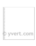 Pages vierges SUPRA : blanc sans cadre (x10)