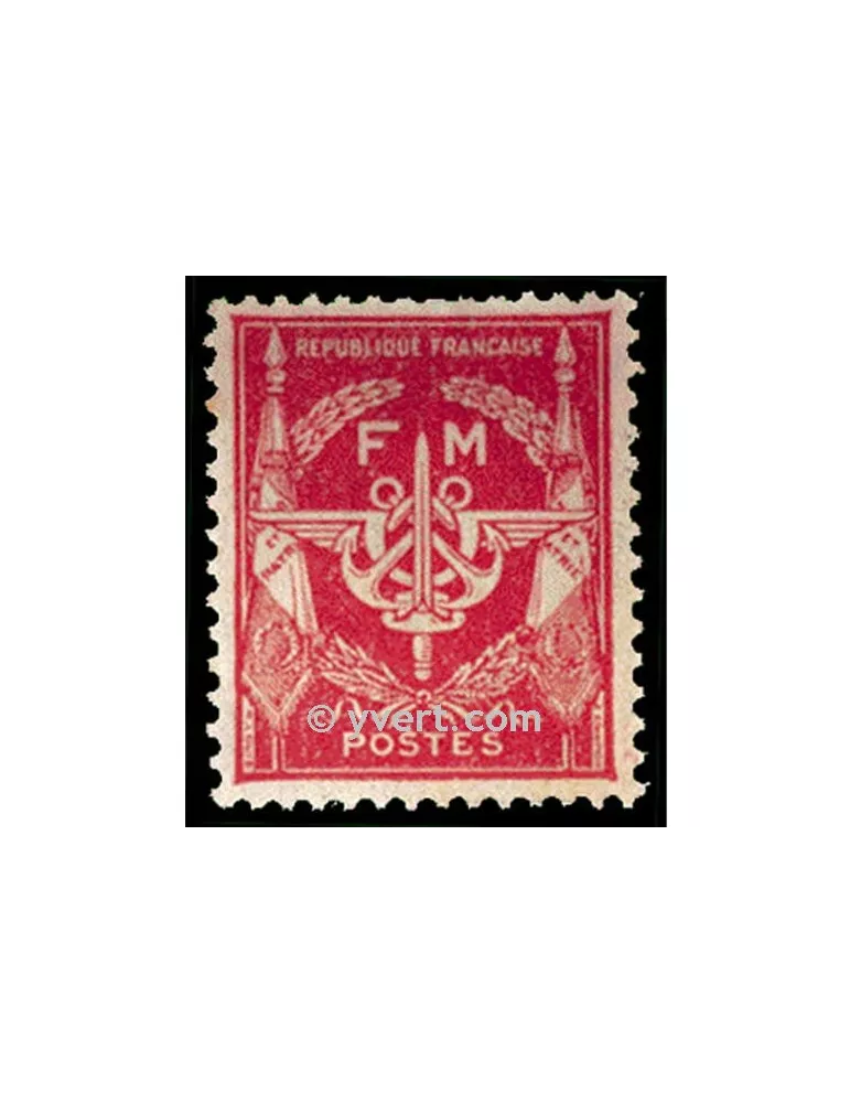 n° 12 -  Timbre France Franchise