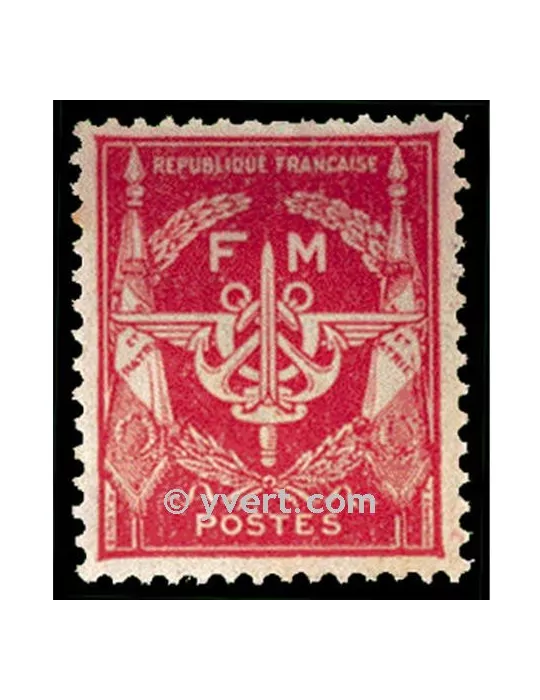 n° 12 -  Timbre France Franchise