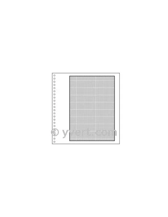 Pages vierges SUPRA : quadrillées (x50)