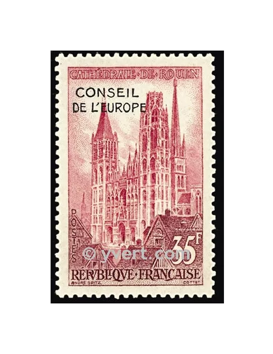 n° 16 -  Timbre France De service