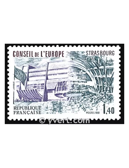 n° 65 -  Timbre France De service