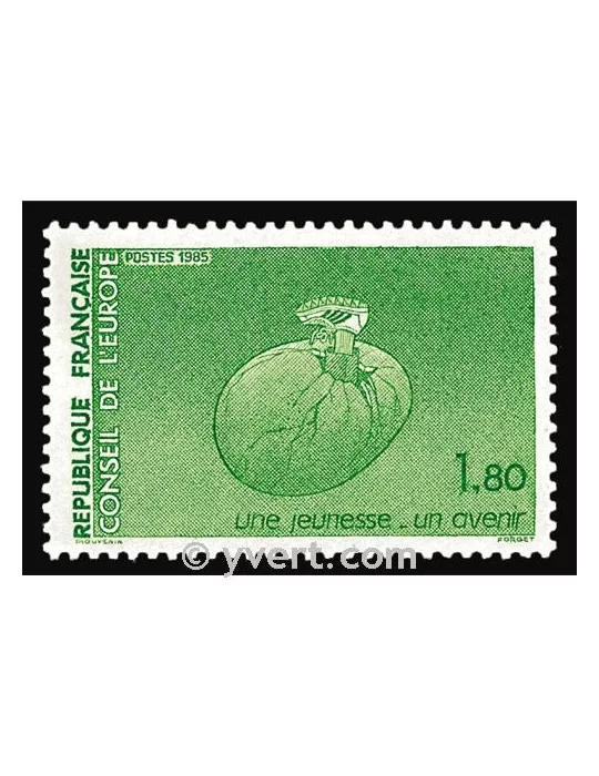 n° 85 -  Timbre France De service