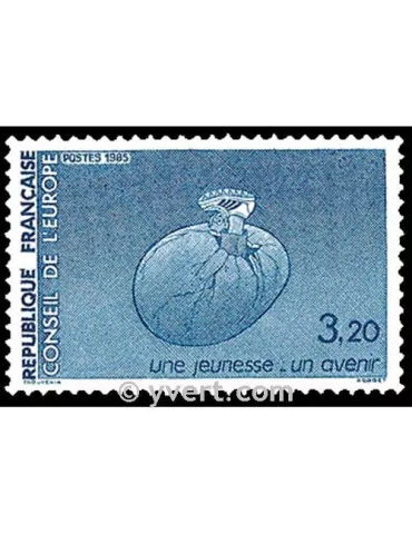 n° 87 -  Timbre France De service