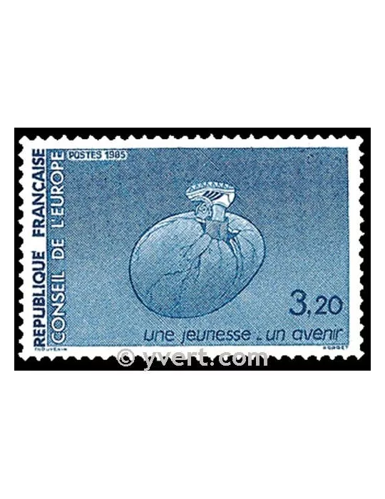 n° 87 -  Timbre France De service