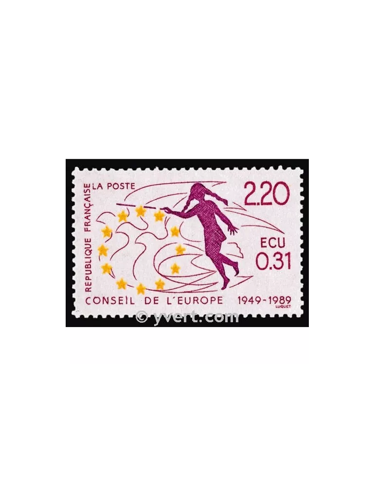n° 100 -  Timbre France De service