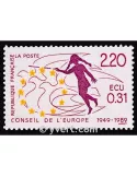 n° 100 -  Timbre France De service